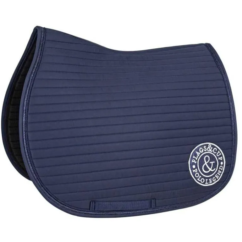 Tapis de selle mixte Polycoton Atamik Flags&Cup