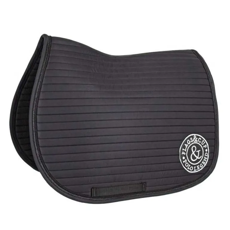 Tapis de selle mixte Polycoton Atamik Flags&Cup