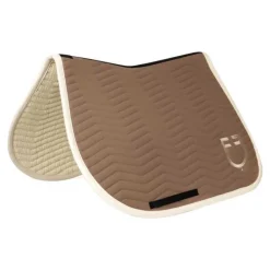 Tapis de selle mixte Wave Equestro Noix antique White
