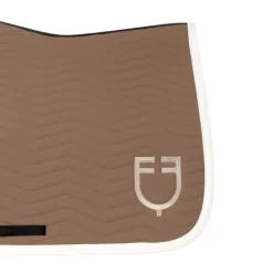 Tapis de selle mixte Wave Equestro Noix antique White