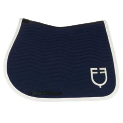 Tapis de selle mixte Wave Equestro Marine antique White
