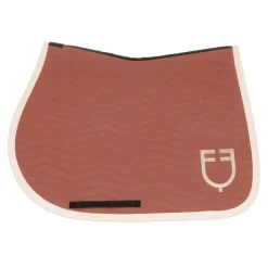 Tapis de selle mixte Wave Equestro Redwood antique White
