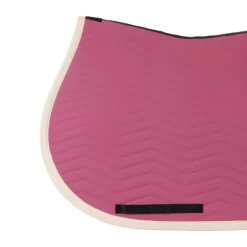 Tapis de selle mixte Wave Equestro Chateau Rose antique White