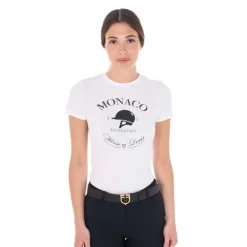 Tee-shirt pour femme Monaco Equestro
