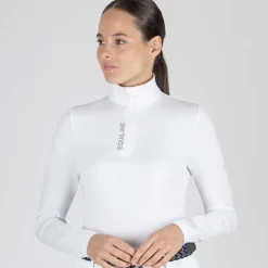 Tee-shirt technique manches longues pour femme Canic Equiline