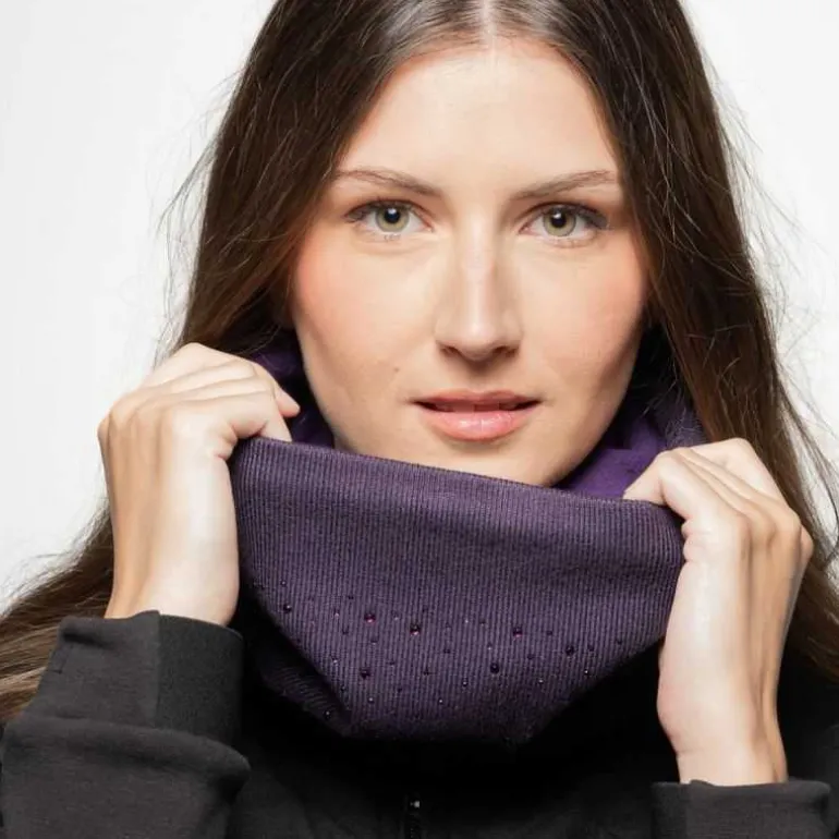 Tour de cou Ikerasac Prune Flags&Cup