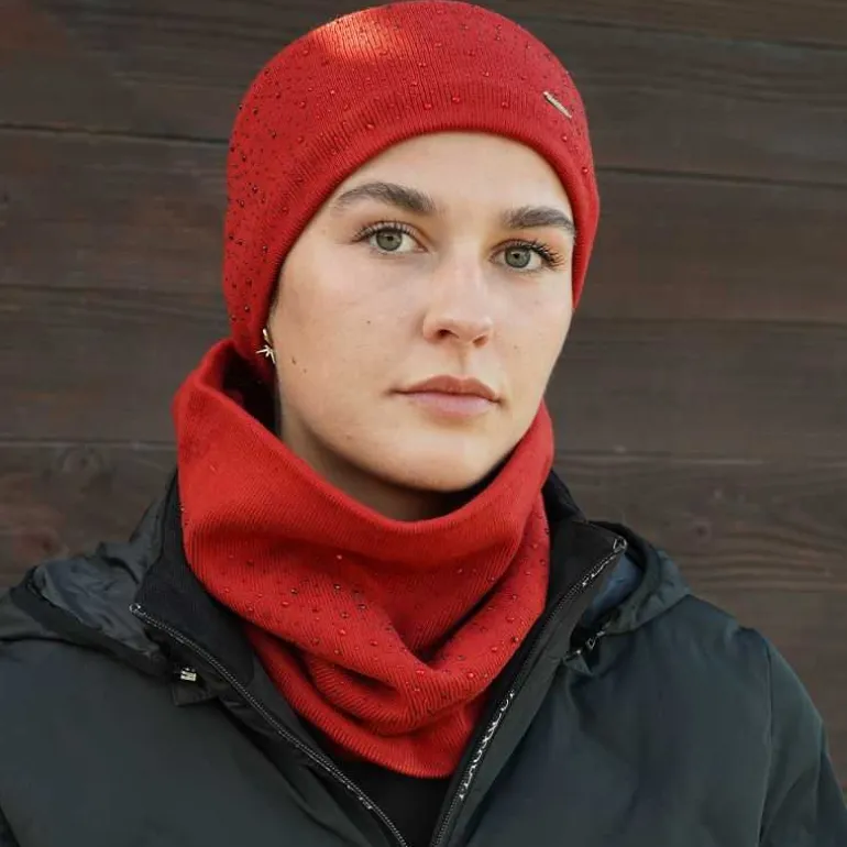 Tour de cou Ikerasac Rouge Salsa Flags&Cup