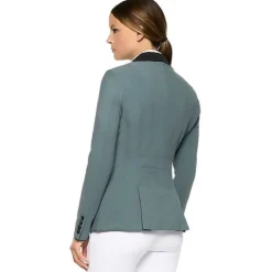 Veste de concours Peacock Green pour femme Cavalleria Toscana Printemps/Été 2024